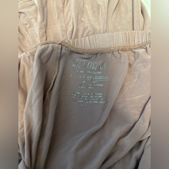 Willow & Co light pink bamboo pj pants size L/XL - Picture 3 of 4